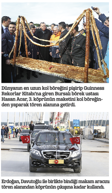 Köprü üstünde ikramiye pazarlığı